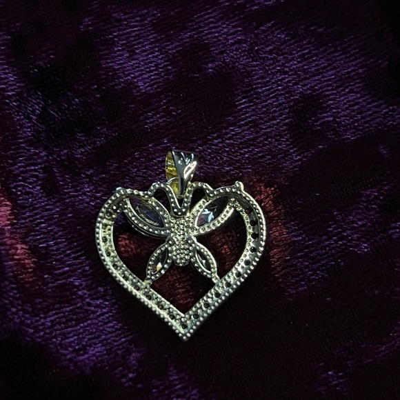 Valentine’s Day Heart with Butterfly Necklace - Picture 5 of 6